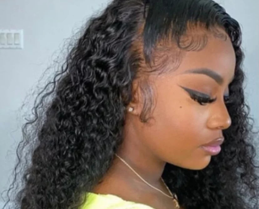 Water Wave 13x6 Frontal Lace Wig 180% Density