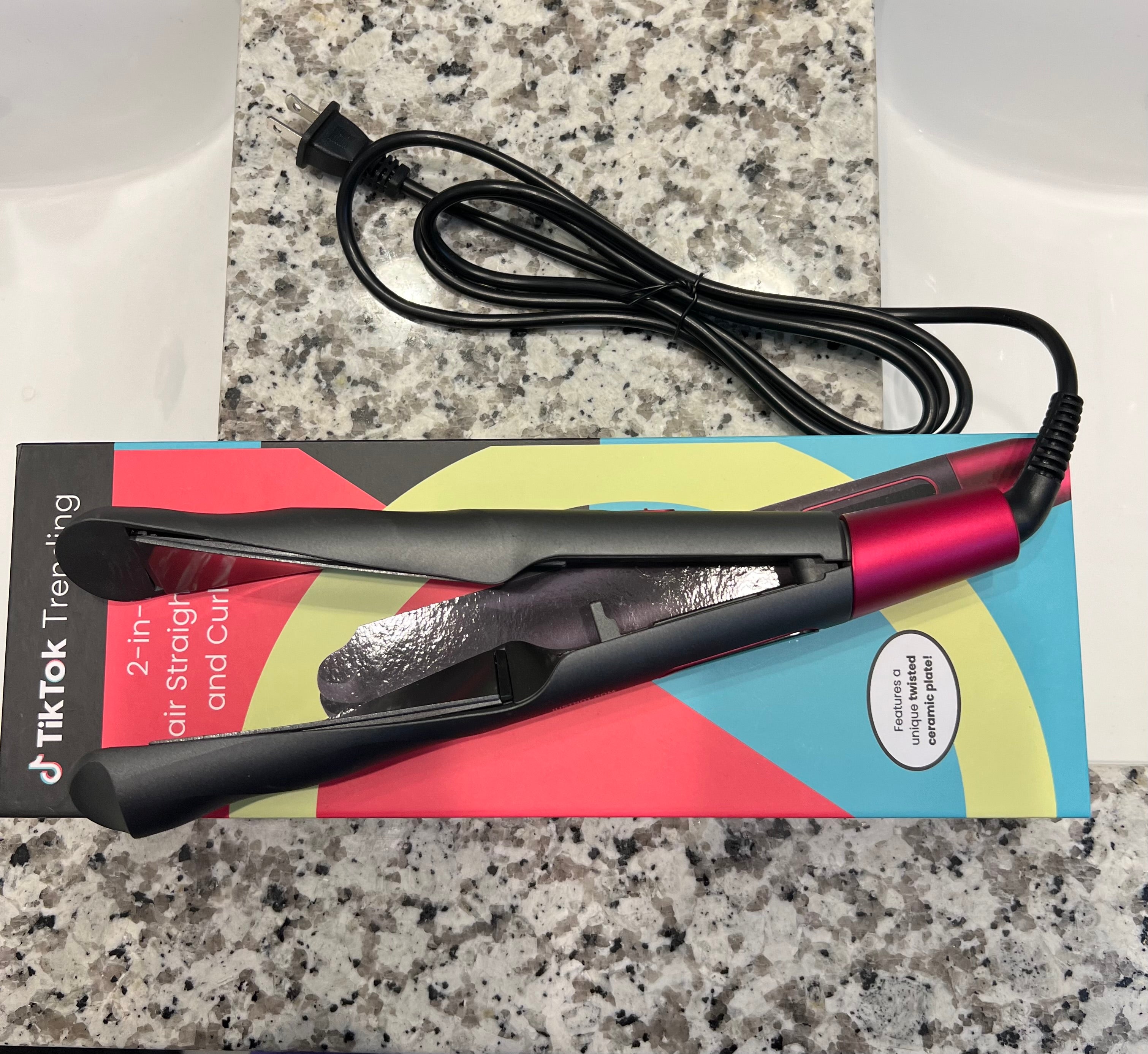 2 in 1 Hair Straightener and Curler