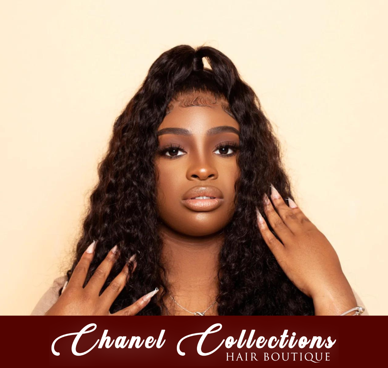 DEEP CURL LACE FRONTAL WIG