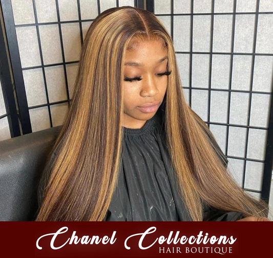 HIGHLIGHT STRAIGHT LACE FRONTAL WIG