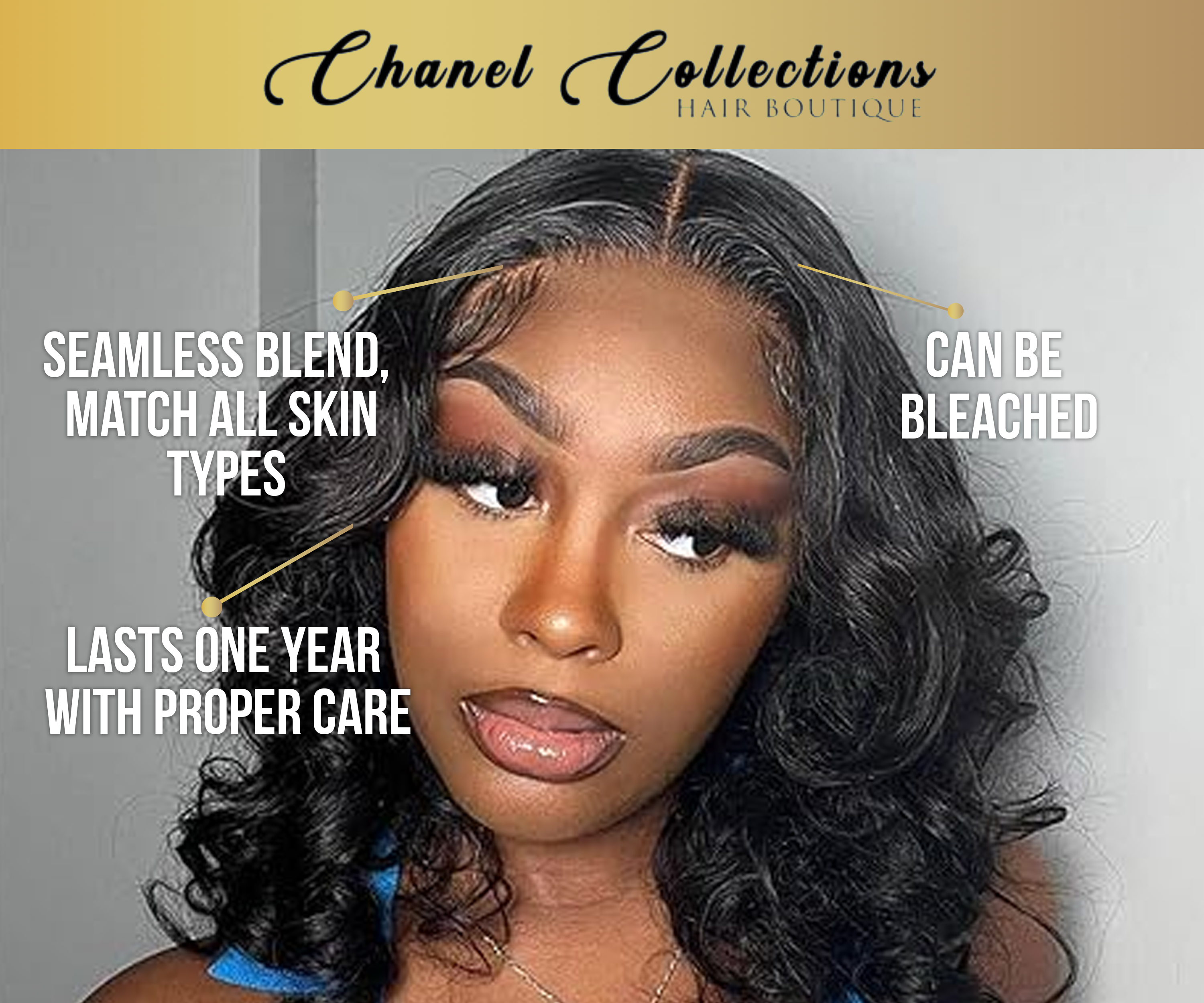 180% Density Body Wave Bob Unit