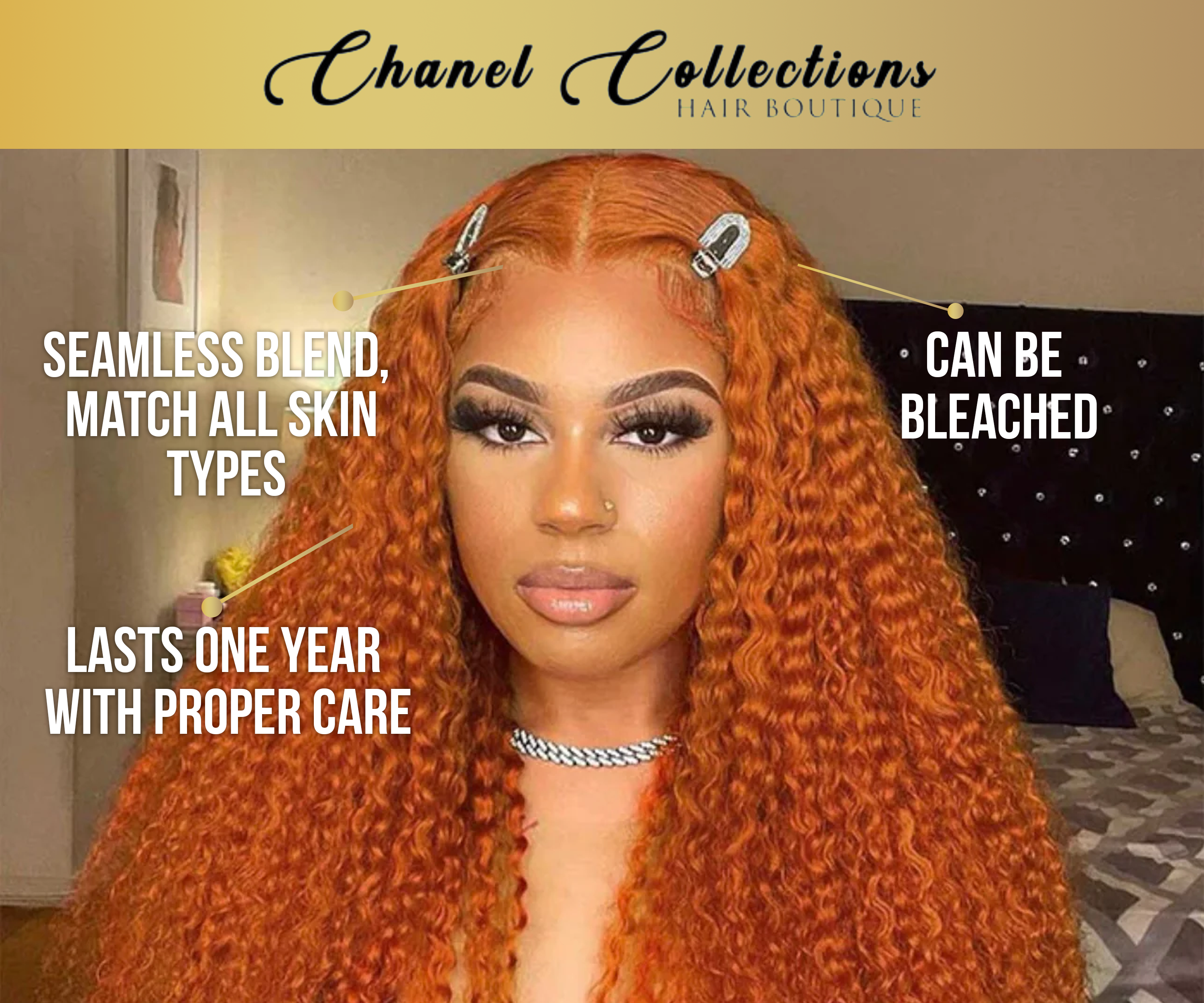 13X4 Ginger 180% Density