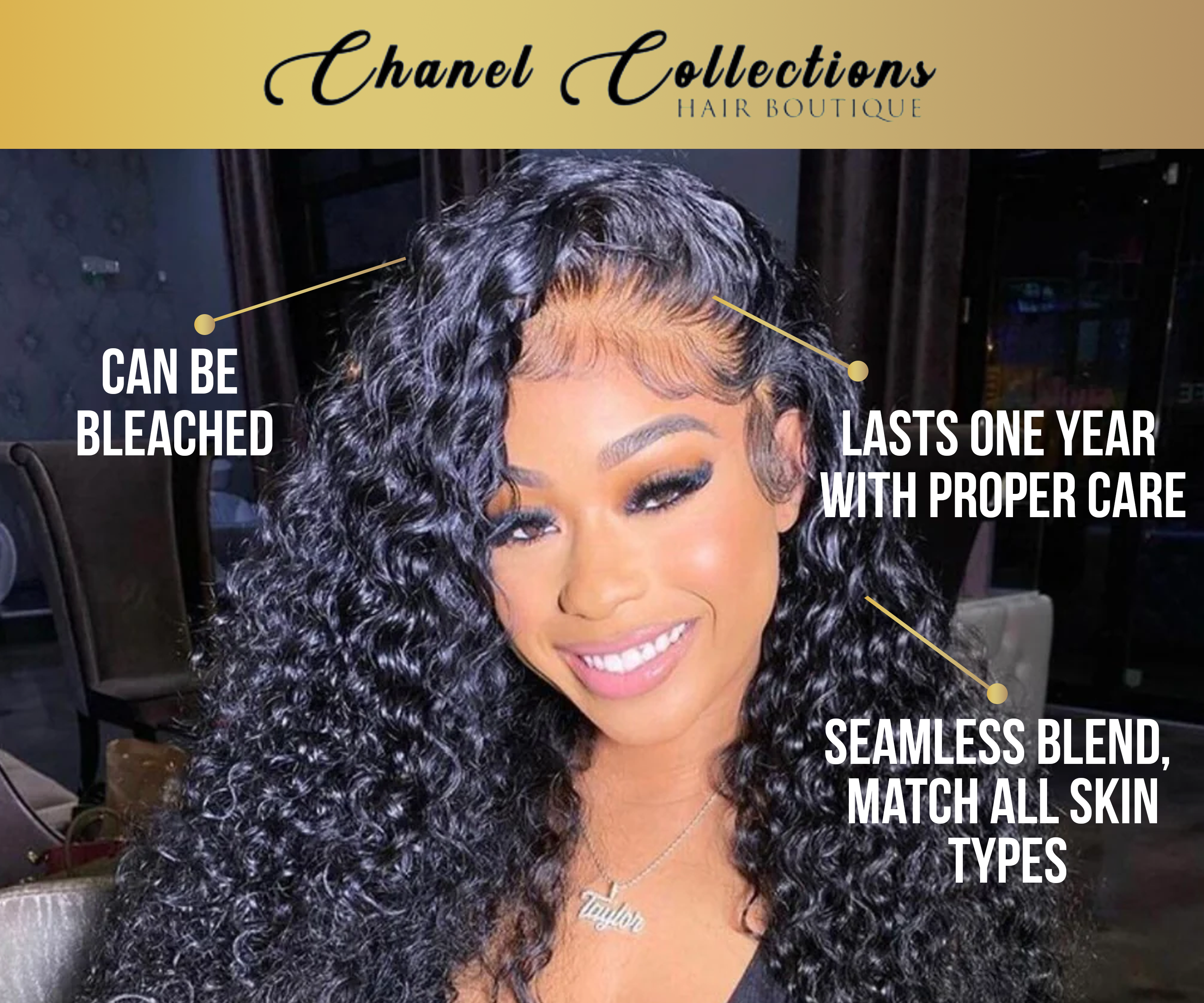 200% Density Deep Wave HD Lace Unit