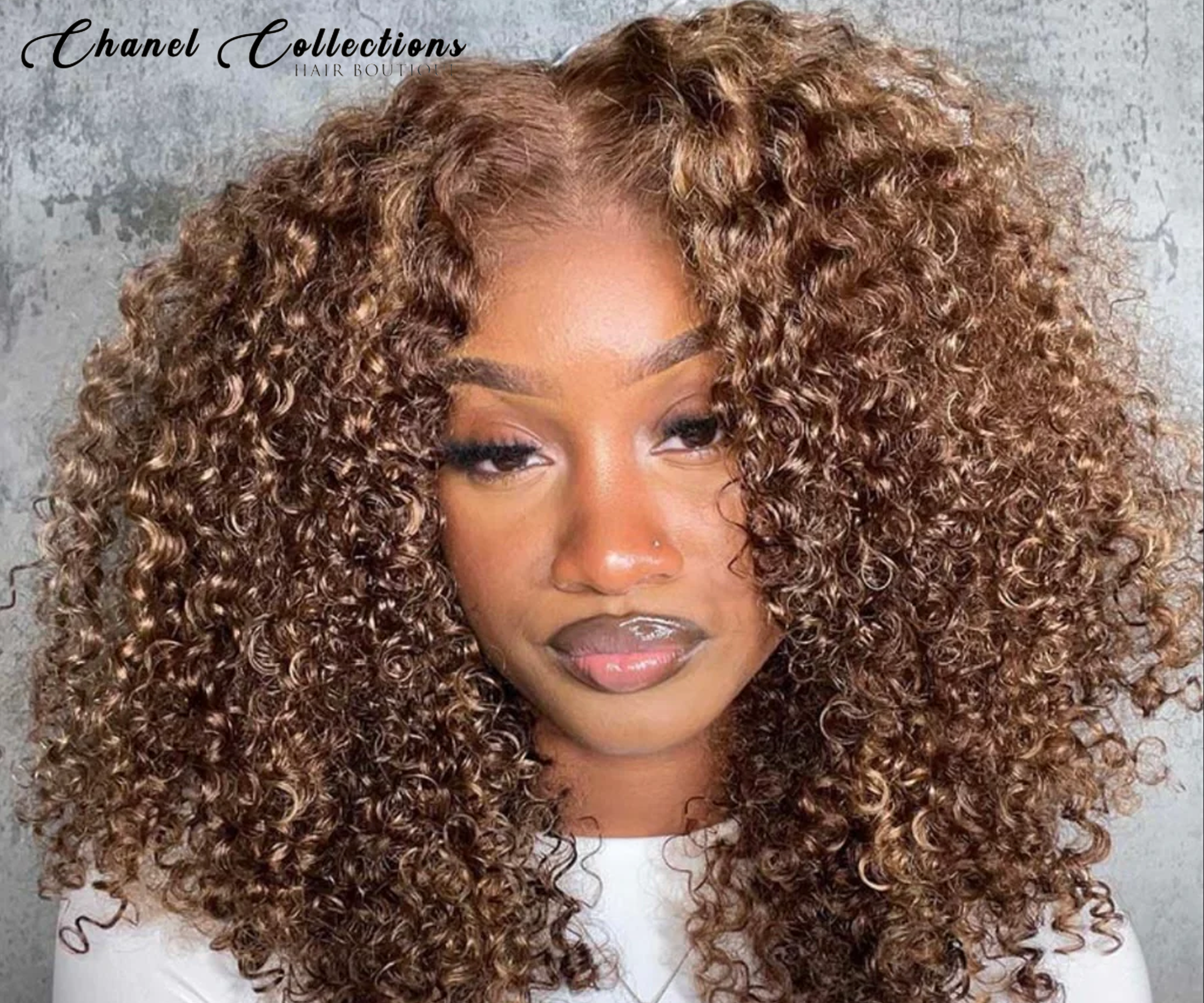200% Density 2/30 Kinky Curly 5x5 Closure Unit