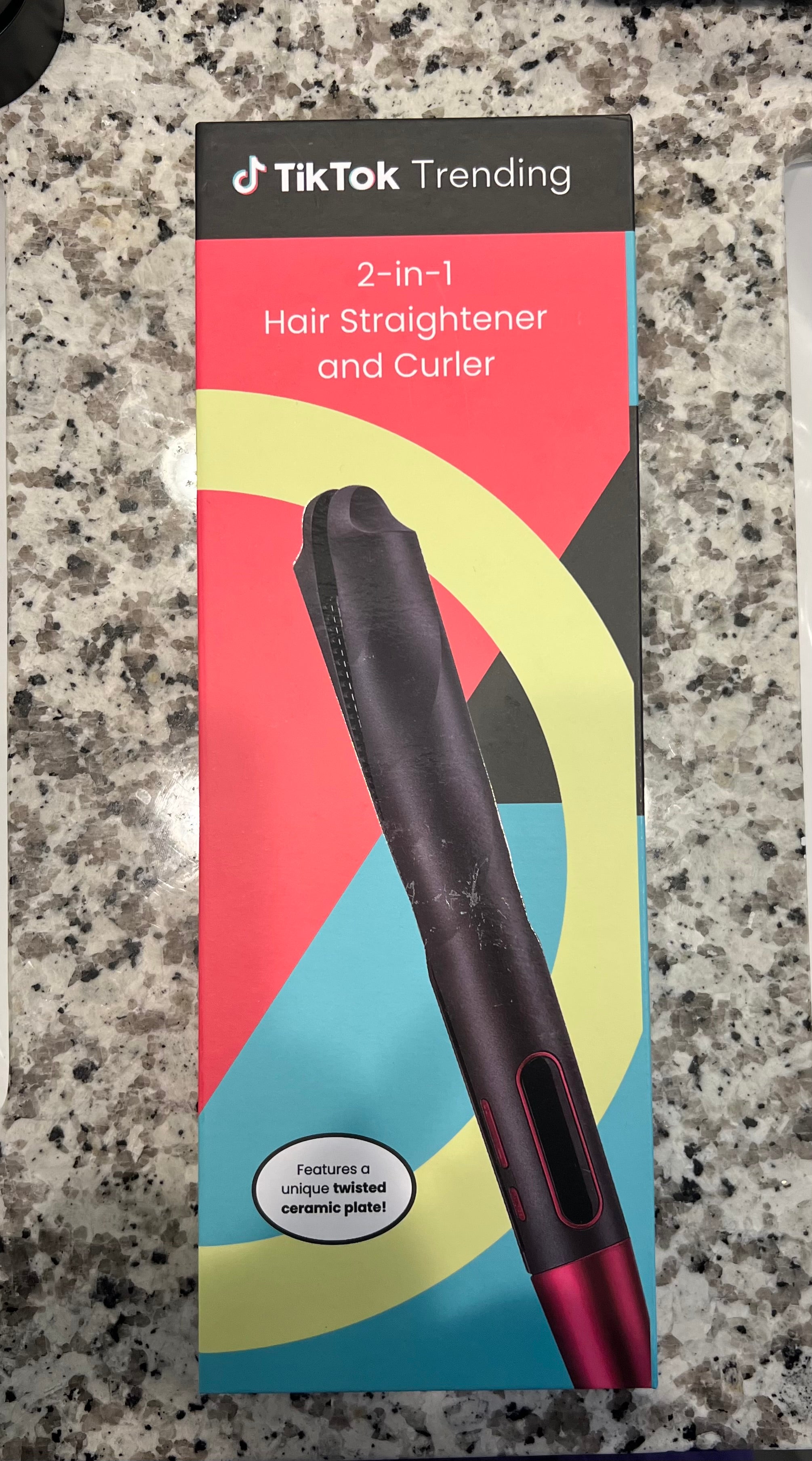 2 in 1 Hair Straightener and Curler