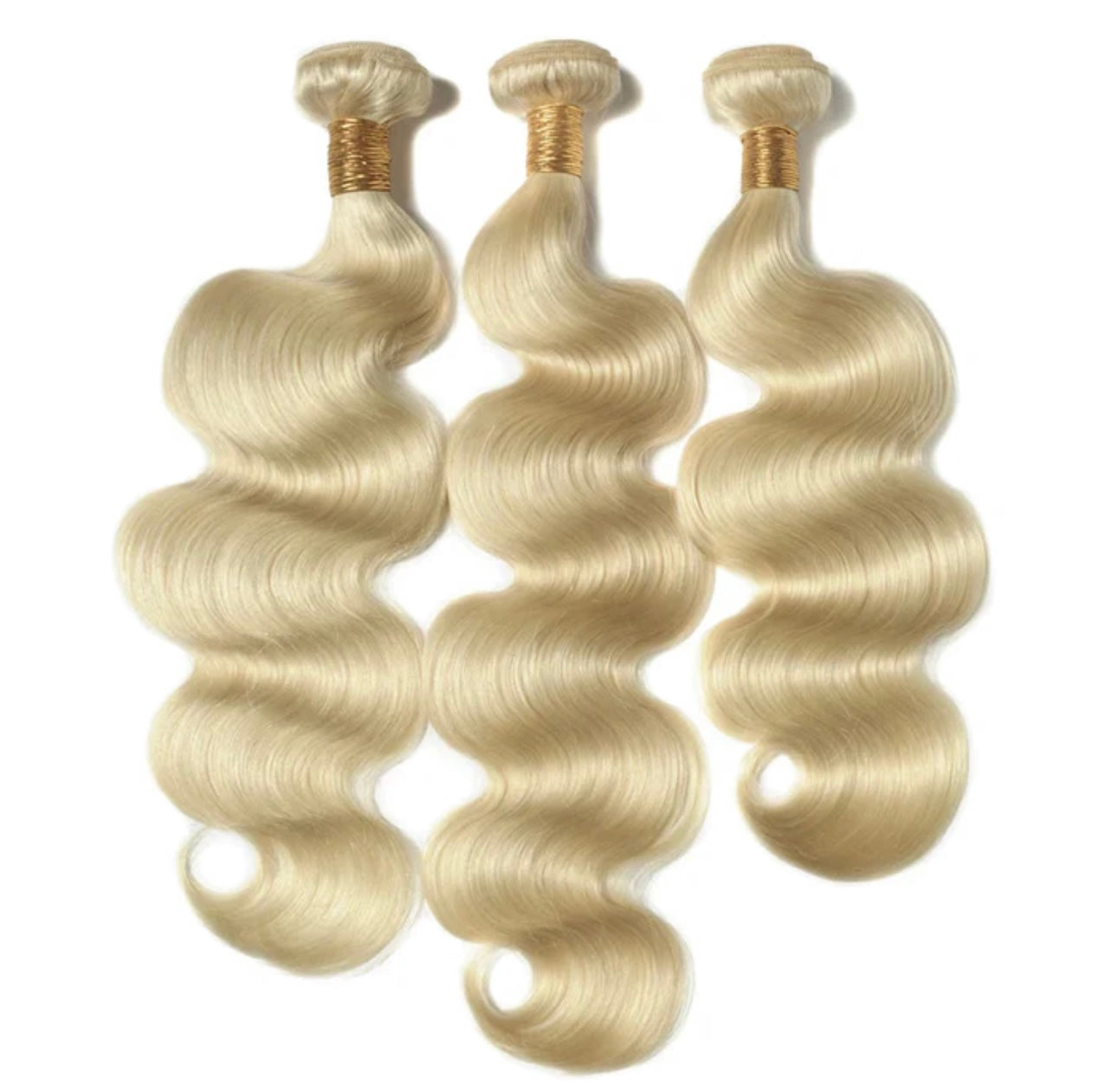 (3) #613 BLONDE BODY WAVE BUNDLES