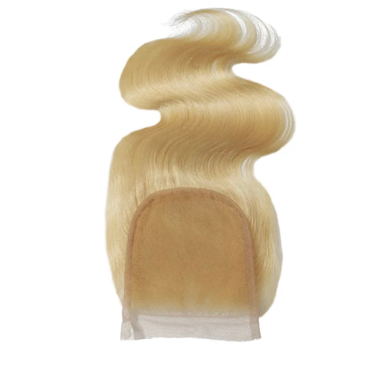 #613 BLONDE 5X5 TRANSPARENT CLOSURES