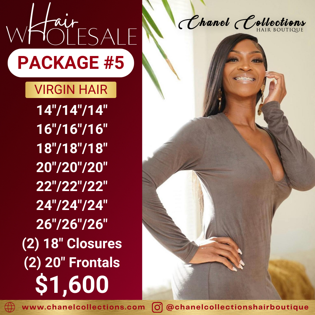 Package #5 - Virgin Hair Wholesale