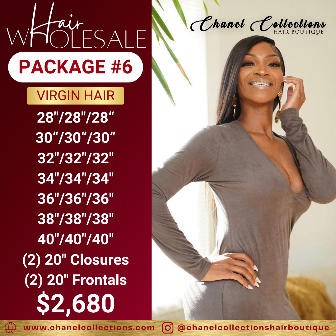 Package #6 - Virgin Hair Wholesale