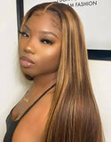 HIGHLIGHT STRAIGHT LACE FRONTAL WIG