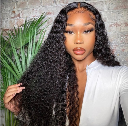 Deep Curl Lace Frontal Wig 13X6